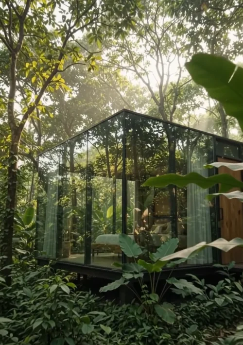 Jungle Glass Cabin
